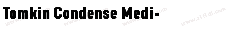 Tomkin Condense Medi字体转换
